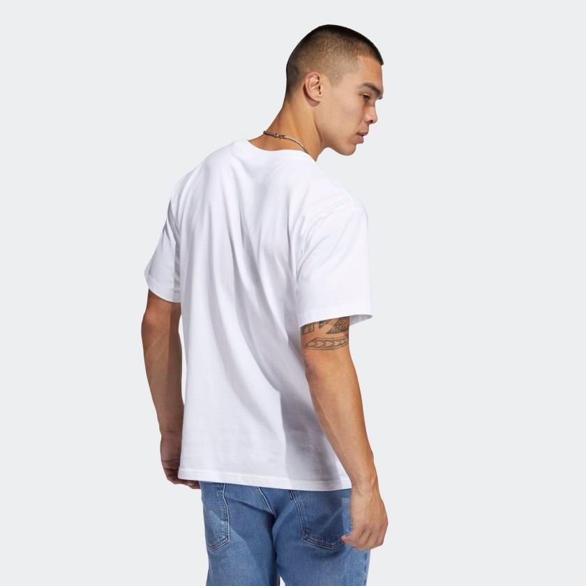 Áo Adidas  Shmoofoil Logo White