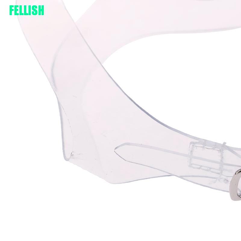 1 Cặp Dây Giày Cao Gót Trong Suốt Chống Trượt Có Khóa Gài