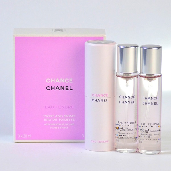 Nước hoa nữ Chanel Chance Eau Tendre Twist and Spray EDT 3X 20 ml | Shopee  Việt Nam