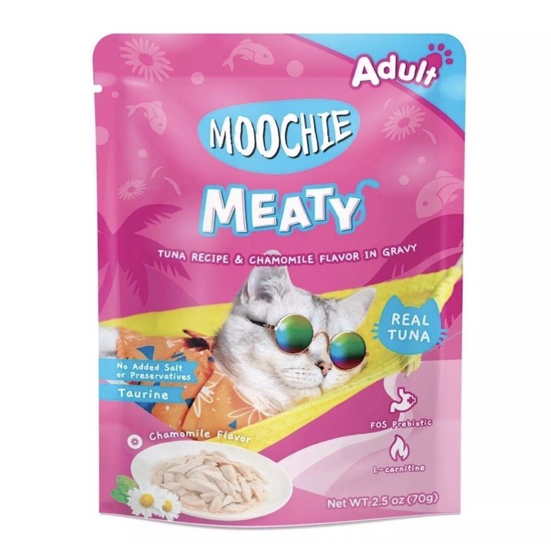 Pate cho mèo Moochie Thái Lan - Túi 70gr
