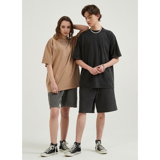 Áo Basic Tee Trơn Washed Form Châu Âu | ARTIE Retro Basic Tee