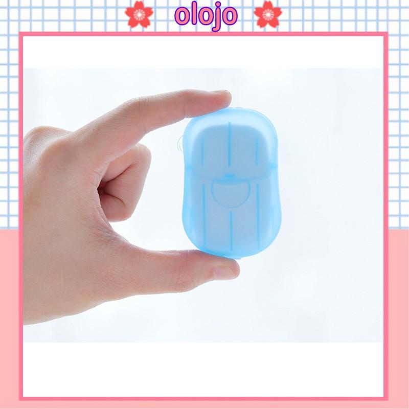 ⚜️Hộp 20 tấm xà phòng giấy dùng một lần tiện lợi dành cho đi du lịch