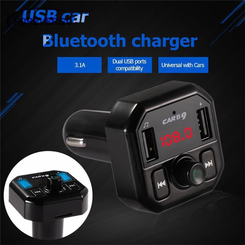 Bộ Sạc Mp3 Bluetooth Không Dây Cho Xe Hơi