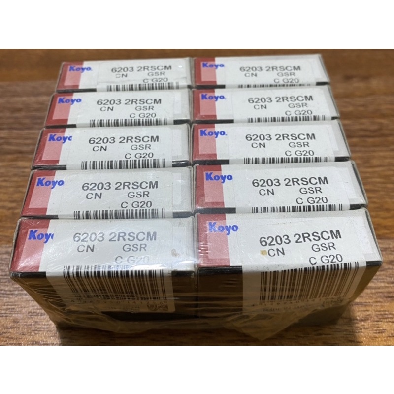 vòng bi KOYO 6203-2RSCM