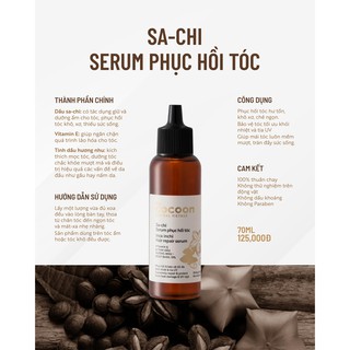 Serum Phục Hồi Tóc Hư Tổn Cocoon Sachi 70ml