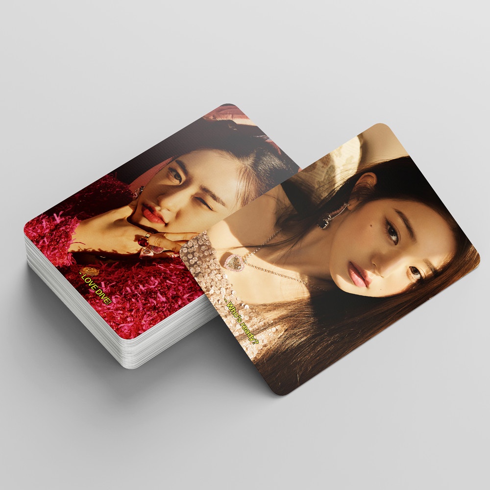 IVE Album LOVE DIVE Photocard IVE  Lomo Card Postcard