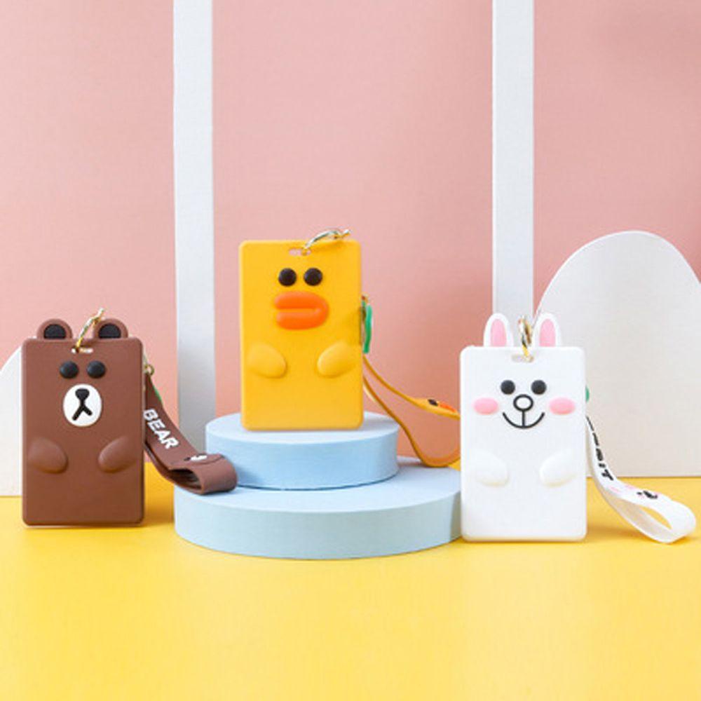 SOMEDAYZL Ví Đựng Thẻ Ngân Hàng / Thẻ ID Họa Tiết Hoạt Hình Dễ Thương Cho Nữ Giá Đỡ