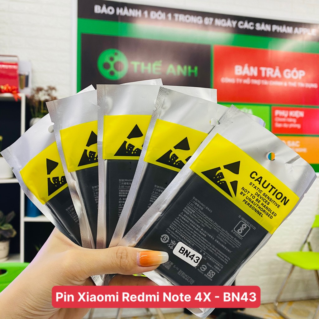 Pin Xiaomi BN-43 thay thế điện thoại Xiaomi Redmi Note 4X - BN43