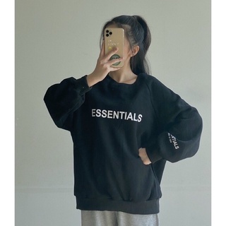 Áo nỉ bông tay chun Essentials