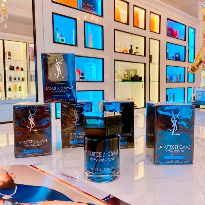 Nước hoa nam Y.SL La Nu.it de L'Hom.me Eau Élec.trique 100ml