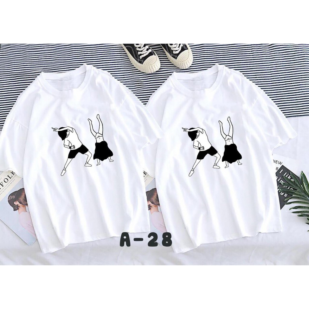 SALE- Áo thun Cặp Đôi Nam Nữ Couple - Trồng chuối ló shịp :D (Giá chỉ bao gồm 1 áo) - hàng cực chuẩn