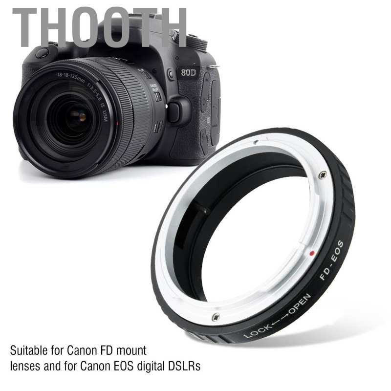 Ngàm Chuyển Đổi Fd-Eos Cho Máy Ảnh Canon Fd