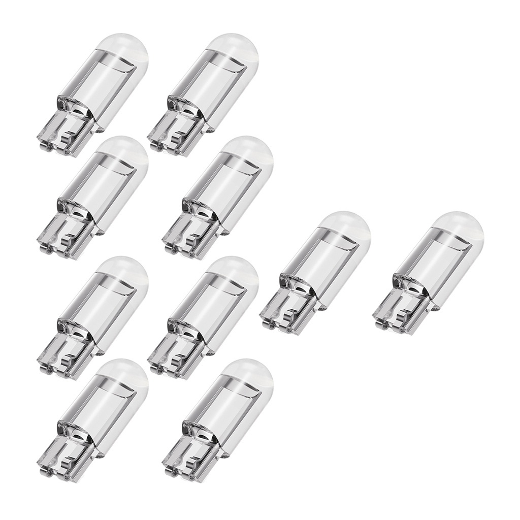 Bộ 10 Đèn Led T10 Cob 12v Ánh Sáng Trắng Cho Nội Thất Xe Hơi | BigBuy360 - bigbuy360.vn