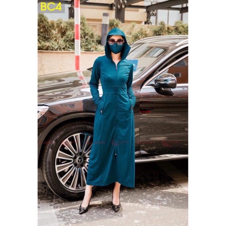 Áo chống nắng toàn thân 2 lớp vải hạt xoàn - HÀNG MỚI VỀ | BigBuy360 - bigbuy360.vn