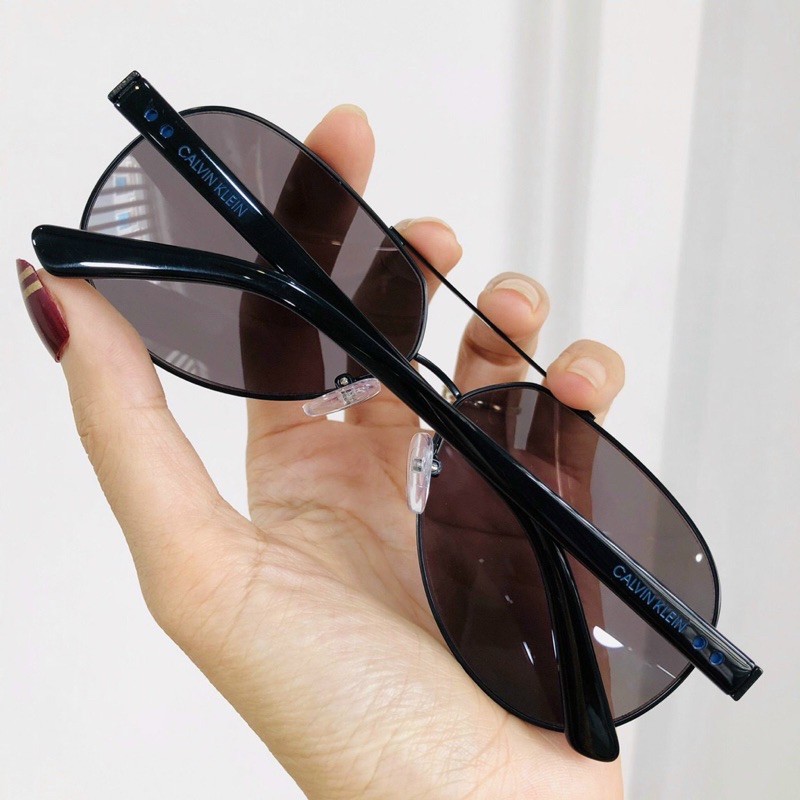 Kính mát C.K aviator gọng navy