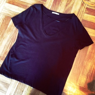 Áo pull zara auth cổ tim