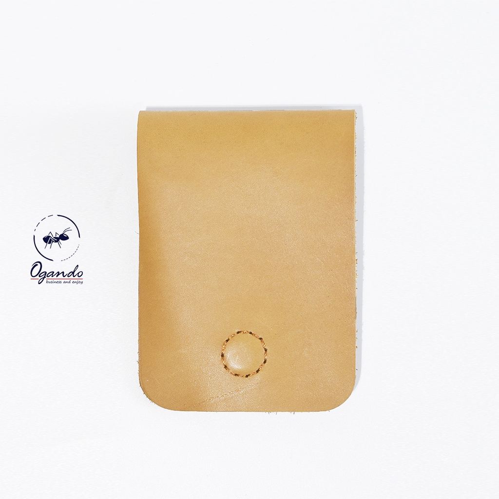 Ví kẹp tiền mini nhỏ gọn da bò sáp hàng thủ công Ogando - VI SEN 7