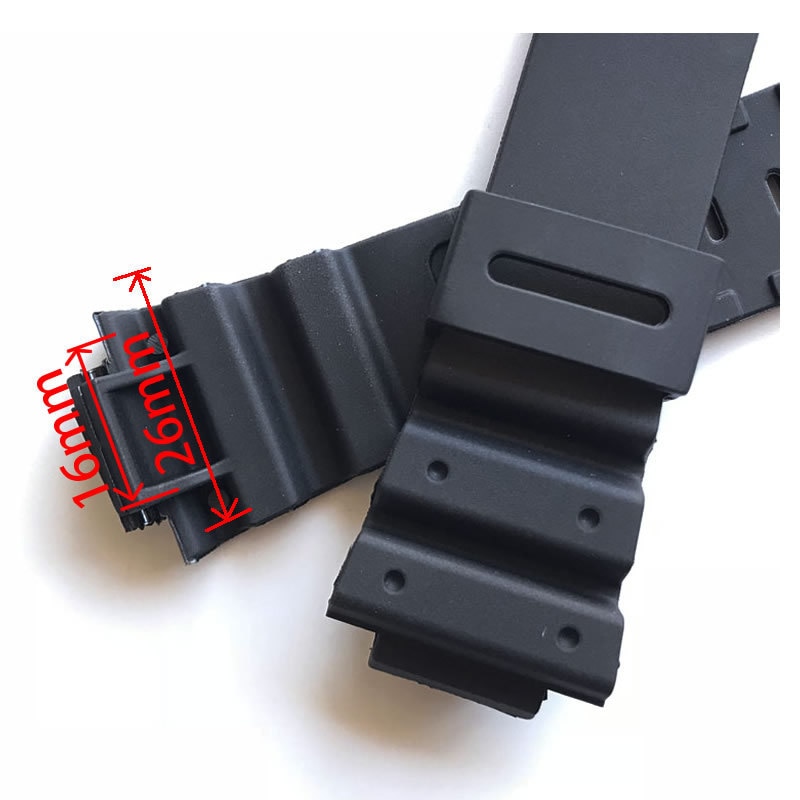 Dây đeo silicon thời trang 16mm cho Casio G-shock DW-5600 DW9051 DW9052 Dây đeo cổ tay thay thế chống rơi bền bỉ Dây đeo đồng hồ