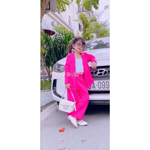 Quần xuông dài trơn cho bé gái