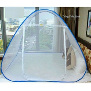 Mùng tự bung đỉnh chóp chống muỗi cao cấp-1.6X2M