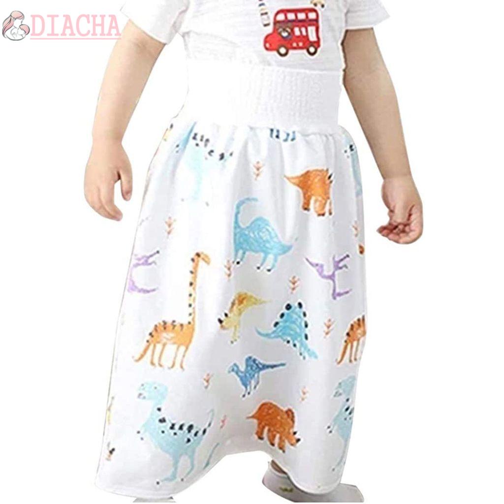 Quần chất liệu sợi cotton tre thoải mái chống thấm nước chống tè dầm dễ giặt sạch dùng mặc kèm tã/váy/quần đùi cho bé