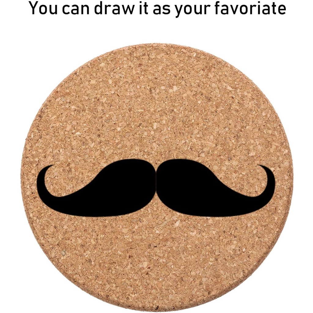 Đế lót ly chống nhiệt hình tròn có thể tái sử dụng đa năng tiện lợi