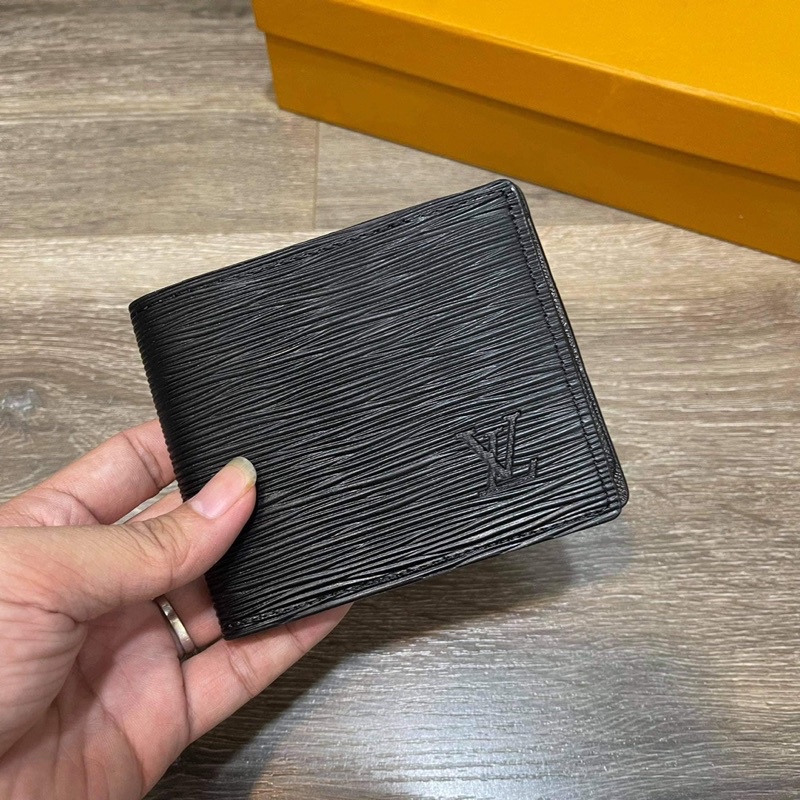 Ví nam LV ngang_Bóp nam kẻ ô vuông Lv caro cao cấp