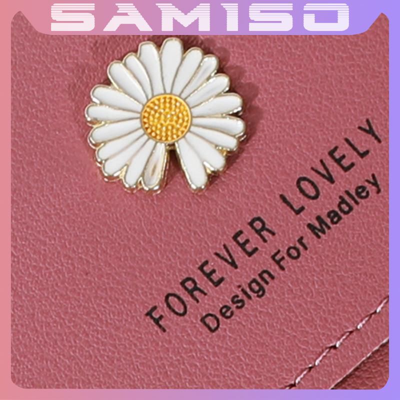 Ví nữ dài cầm tay hoa cúc đẹp đựng tiền nhiều ngăn thời trang cao cấp DA2 | BigBuy360 - bigbuy360.vn