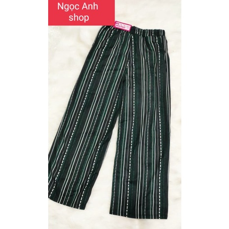 Quần dài ống rộng thun xốp loại 1