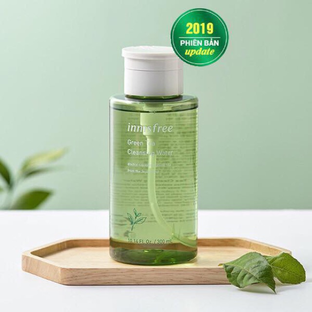 ( Mẫu mới 2019 ) Nước Tẩy Trang Trà Xanh INNISFREE GREEN TEA CLEASING WATER 300ml | BigBuy360 - bigbuy360.vn