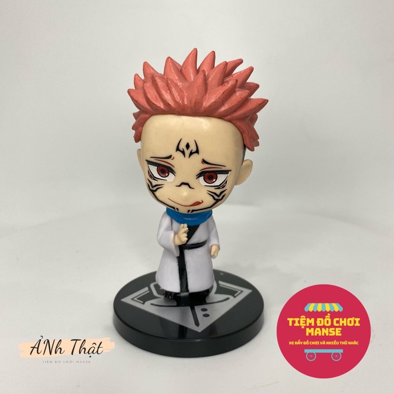 Mô hình anime chibi Jujutsu Kaisen Chú Thuật Hồi Chiến Satoru Itadori Megumi Nobara Sukana