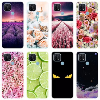 Ốp Điện Thoại TPU Dẻo Họa Tiết Hoạt Hình Dễ Thương Cho OPPO A15s OPPO A15 OPPOA15 A 15 15S