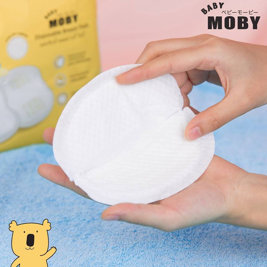 [COMBO SIÊU TIẾT KIỆM] 2 Bịch miếng thấm sữa Moby thoáng khí + 1 Hộp túi zip đa năng Moby