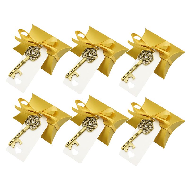 Aoto Dụng Cụ Mở Nắp Chai Kẹo Quà Lưu Niệm Đám Cưới Cổ Điển Fest