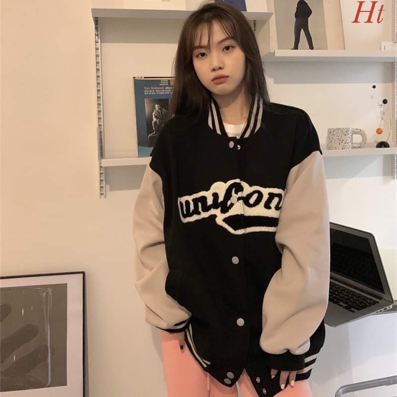 Áo bomber nỉ Unico H2A588