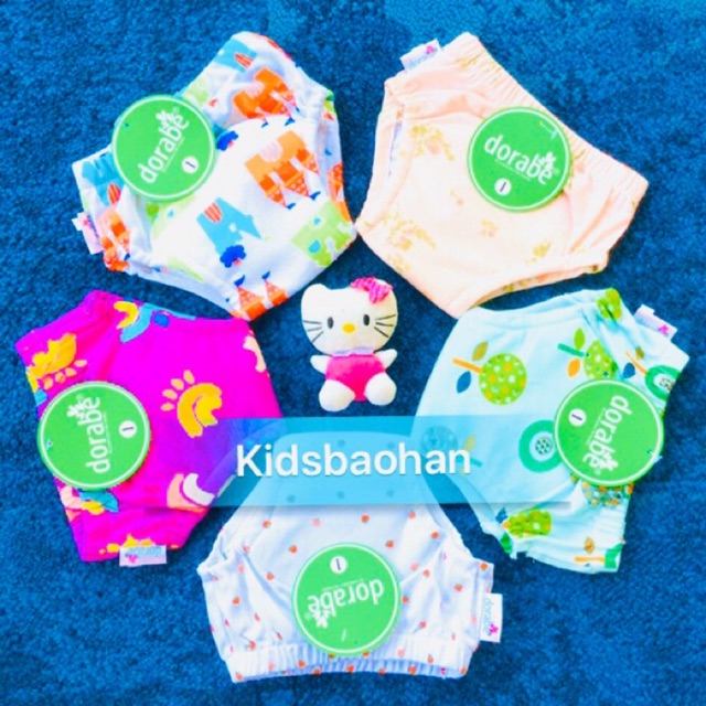 5 Quần Bỏ Bỉm DORABE Size 1-2-3-4