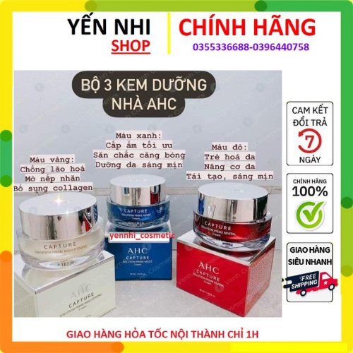 KEM DƯỠNG AHC CAPTURE SOLUTION MAX CREAM 50ml