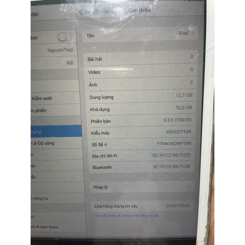 cụm main iPad mini 1 wifi 16gb 32gb 64gb không có iCloud (iCloud off)rẻ như xác | BigBuy360 - bigbuy360.vn