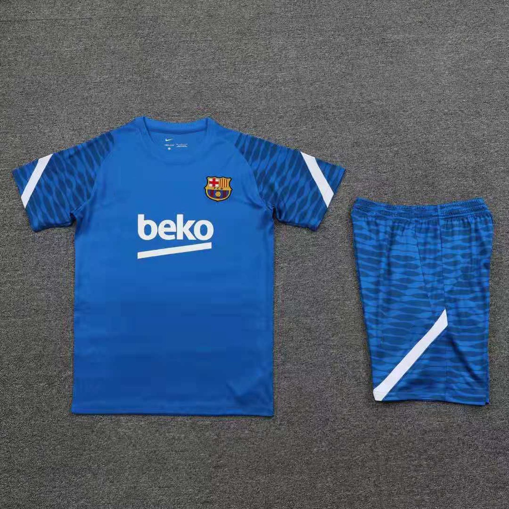 Áo Thun Thể Thao Tập Luyện Bóng Đá Barcelona 22-23