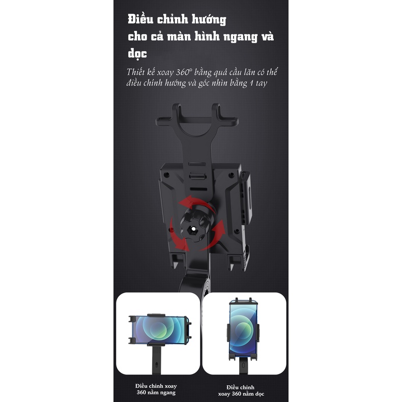 Giá đỡ điện thoại PISEN Riding M2 Phone (ND-CZ12) - Hàng chính hãng