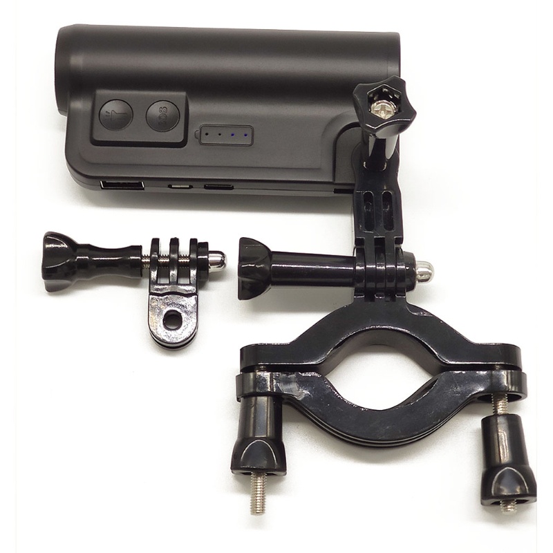 Đèn Pha LED USB Kèm Chức Năng An Toàn Cho Xe Đạp