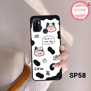 Ốp lưng OPPO A53/ A93/ A15/ A52/ A92/ REALME C11/ C12/ C15/ C17/ C20 in hình bò sữa hot 2021 mới