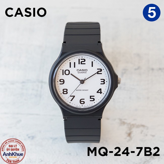 Đồng hồ unisex Casio chính hãng Anh Khuê MQ-24 (34mm) (tay nam nhỏ và nữ)