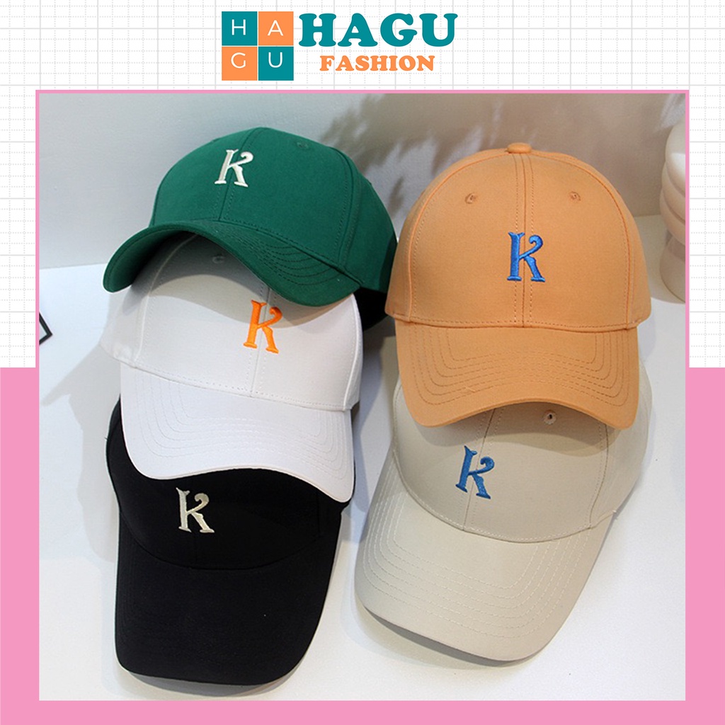 Mũ Lưỡi Trai Nón Kết Nhung Cao Cấp Thêu Chữ K 449 Phong Cách Ulzzang Form Unisex Nam Nữ