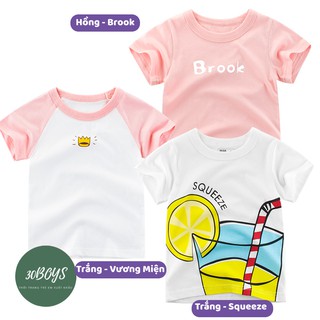 27KIDS Áo thun bé gái in hình ngộ nghĩnh xuất Âu Mỹ