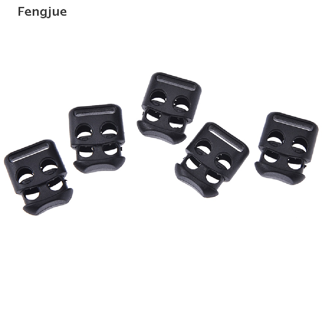 Set 5 Khóa Chữ d Bằng nylon Chuyên Dụng Cho Khóa Dây Giày/Túi Xách