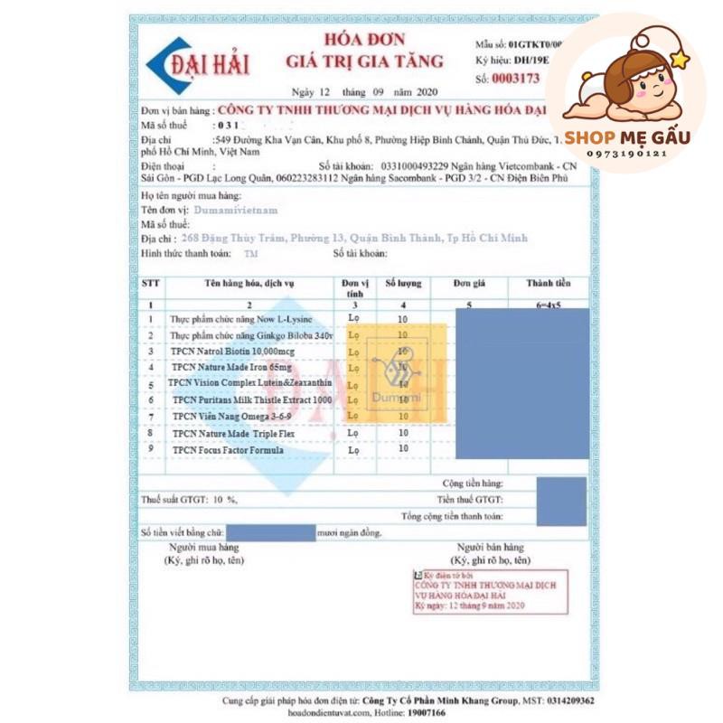 Viên uống bổ mắt Omega 369 nhập khẩu Mỹ hộp 100 viên | Thế Giới Skin Care