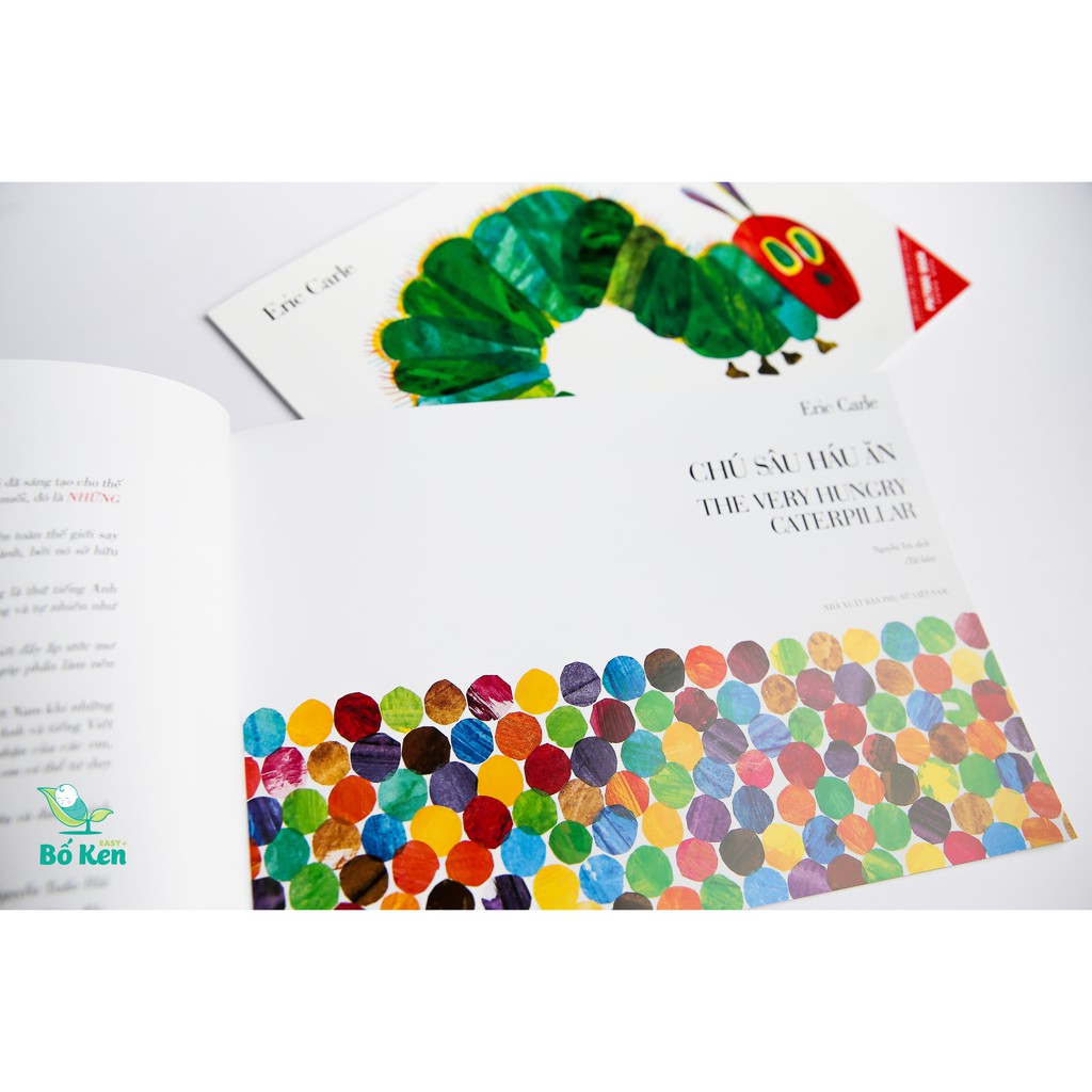 [Mã BMBAU50 giảm 7% tối đa 50K đơn 99K] Sách - Song Ngữ Chú Sâu Háu Ăn - The Very Hungry Caterpillar