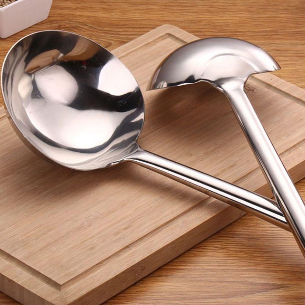 Muỗng Nấu Ăn Bằng Thép Không Gỉ Thiết Kế Nhỏ Gọn Tiện Dụng Cho Nhà Bếp