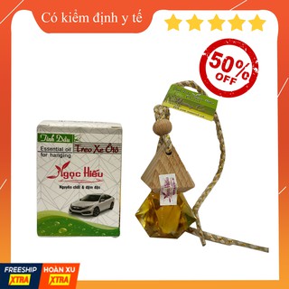 Tinh dầu treo xe khử mùi Ngọc Hiếu (Hương Cỏ)